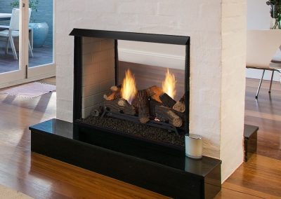 Lo-Rider Designer Vent Free Firebox (See-Through)