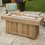 Vintage gas fire pit table