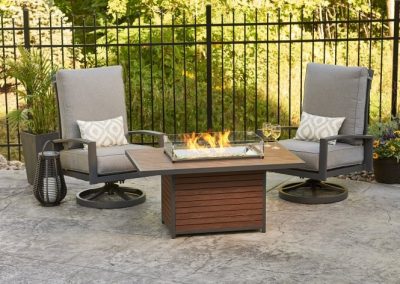 Kenwood Chat Gas Fire Pit Table